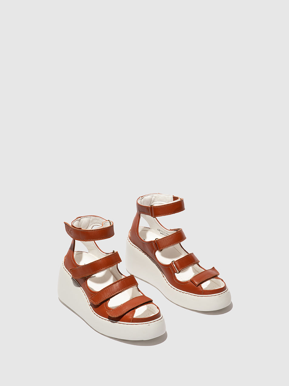 Fly London Sandálias com Velcro DROP521FLY BRICK